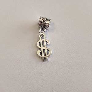 MONEY Charm for European Style Bracelets Fits Pandora Systems